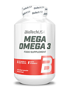 BioTech USA Mega Omega 3 180 kapsułek