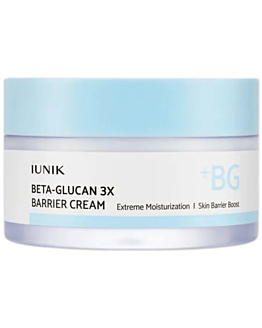 iUNIK Beta Glucan 3X Barrier Cream, krem nawilżający, 50ml