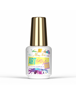 MollyNails Art Ease Base Baza Do Zdobień Ułatwiająca Pracę Clear 15 g