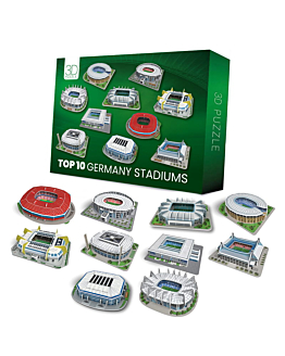 Habarri Liga Niemiecka  - Stadiony TOP 10  Germany - Puzzle 3D - 218 elementów