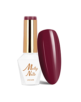 MollyNails Energize Scarlet Lakier Hybrydowy UV LED Nr 496 8 g