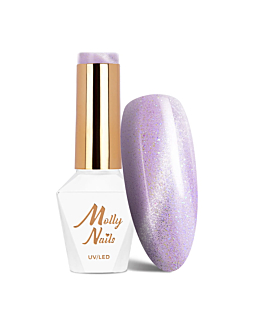 MollyNails Purples Cat Eye Pastel Lakier Hybrydowy UV LED Nr 183 8 g