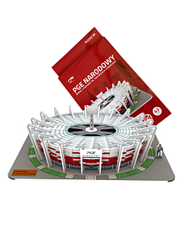 Mini stadion piłkarski - PGE NARODOWY - Puzzle 3D 43 elementy - model oficjalny