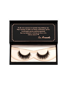 Lash Me Up! False Eyelashes sztuczne rzęsy na pasku Gold Queen 1 para