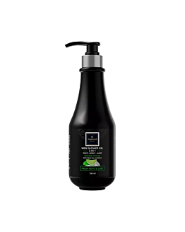 Famirel Men's World - Żel pod prysznic do ciała, twarzy i włosów dla mężczyzn - Winter Power (3w1) 750ml