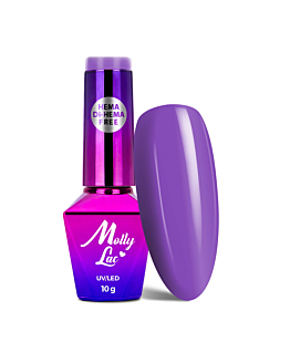 MollyLac Power Flower Lakier Hybrydowy UV LED Nr 726 Purple Lavender 10 g