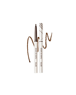 Clio Sharp So Simple Waterproof Pencil Liner, brązowa kredka do oczu, 02 Brown, 0,14g