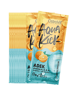 OstroVit Aqua Kick ADEK 10 g x 24 BOX o smaku pomarańczowym