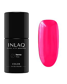 INLAQ Lakier Hybrydowy HEMA Free, Tropical Pink
