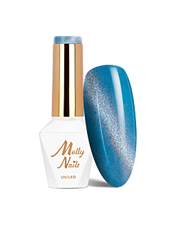 MollyNails Neon Flashy Cat Eye Lakier Hybrydowy UV LED Nr 176 8 g