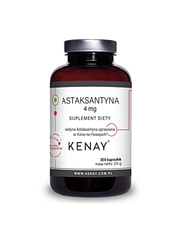 Kenay Suplement diety astaksantyna 4 mg