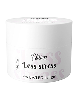 Elisium Less Stress Builder Gel żel budujący White, 40ml