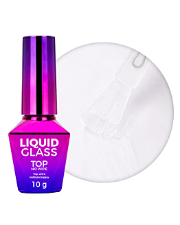MollyNails Liquid Glass Top No Wipe Clear 10 g