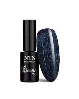 NTN Premium Top Hybrydowy Aries Shimmer No Wipe Bez Przemywania Z Brokatem Pyłkiem 5g
