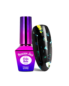 MollyLac Jack Top No Wipe Z Drobiną Holo Phantom 10 g