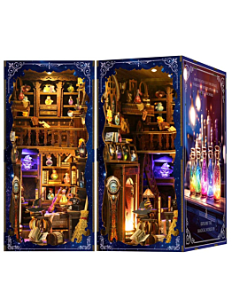 Habarri Miniaturowy domek Book Nook - Magiczne mikstury
