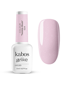 Kabos Gelike BARE GRACE Lakier hybrydowy do paznokci, 024 Twinkle Blush 8 ml