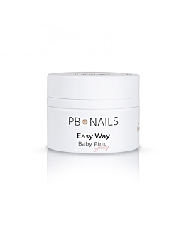 PB Nails Żel budujący Easy Way Baby Pink Glossy 50g