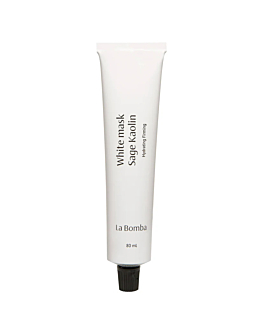 La Bomba Bath White Mask Sage Kaolin 