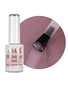 AlleLac Baza Kauczukowa Do Paznokci Rubber Base Hybrydowa Cozy Blush Nr 13 7g