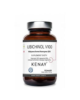 Kenay Suplement diety ubichinol V100 aktywna forma Koenzymu Q10