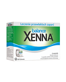 Xenna Balance Preparat na zaparcia, 6 saszetek