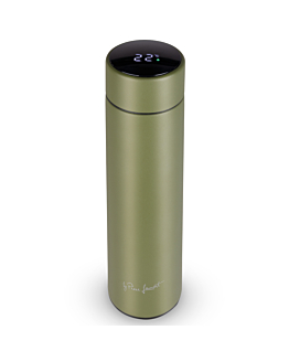 Lamart Termos Kubek Termiczny SIPP LT4085 Zielony 450ml Termometr Led