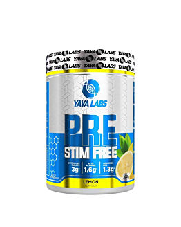 Yava Labs Pre Workout Stim Free Przedtreningówka w proszku smak cytryna