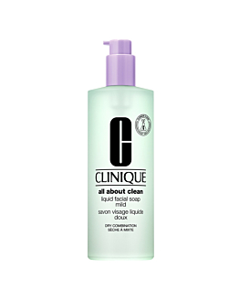 Clinique All About Clean Sapone Liquido Viso Delicato, 400 ml