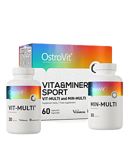 OstroVit VITA&MINERALS Sport 60 kapsułek