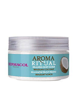 Dermacol Aroma Ritual Relaxing Body Scrub peeling do ciała Brazilian Coconut, 200g