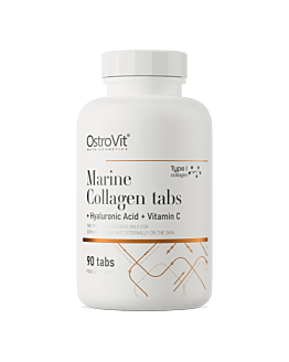 OstroVit Kolagen Morski + Kwas Hialuronowy + Witamina C 90 tabs
