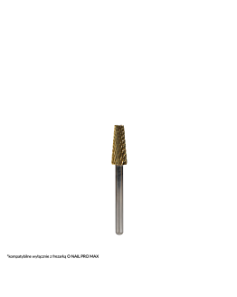 O NAIL PROFESSIONAL NAIL DRILL BIT #2 Wolframowy frez 6w1 do ściągania masy ścięty stożek