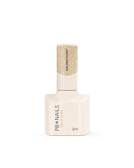 PB Nails Lakier hybrydowy Golden Ticket 8ml