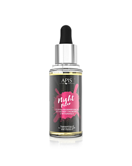 APIS Night Fever oliwka regenerująca do skórek i paznokci z witaminą E, 30ml