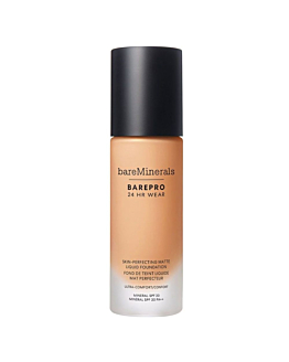 bareMinerals BarePro 24HR Wear Skin-Perfecting Matte Liquid Foundation SPF20 matujący podkład w płynie Light 27 Neutral, 30ml