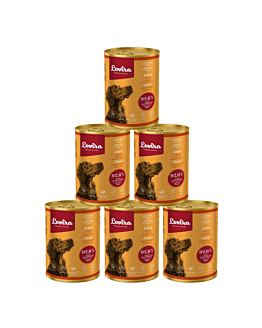 Lovira Karma dla psów Puszki Jeleń z dynią i ziołami LOVIRA 6x 400 g