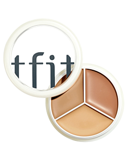 Tfit, Cover Up Pro Concealer, paleta korektorów do makijażu, 04 Dark, 15g