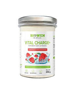 Biowen Elektrolity Vital Charge+ proszek 250 g smak malinowy