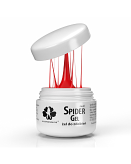 Allepaznokcie Spider Gel Żel Do Zdobień Czerwony Red 3 ml