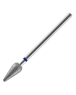 Staleks Expert Frez Diamentowy Grusza Zaokrąglona Do Skórek 5/12 mm Niebieska