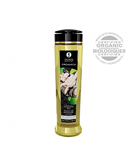 Organiczny Olejek Do Masażu Natural Massage Oil Organica Aroma Free 240 Ml Shunga