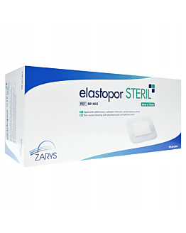 Zarys Plaster Opatrunek Elastopor STERIL 6x15 cm, 50 szt.