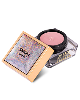MollyNails Jelly Builder Gel Żel Budujący Twardy Gęsty Smoky Pink 50 g