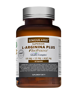 Singularis Superior L-arginina Plus 525 mg 60 kapsułek