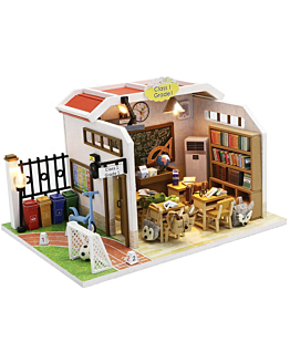 Habarri Miniaturowy domek - Wesoła szkoła