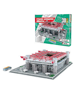 Habarri Stadion piłkarski - SAN SIRO - FC AC Milan + Inter Mediolan - Puzzle 3D 113 elementów