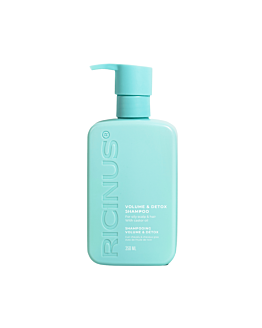 Ricinus Volume & Detox Shampoo, szampon oczyszczający i dodający objętości, 350ml