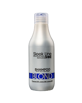 Stapiz Sleek Line Blond Shampoo szampon do włosów blond zapewniający platynowy odcień, 300ml