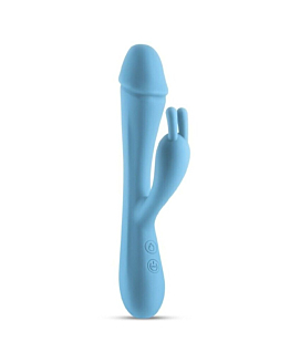 NS Novelties Obsessions Scarlett wibrator króliczek Light Blue